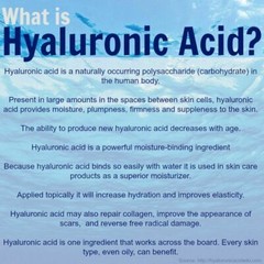 HYALURONIC ACID 100% Pure Anti Aging Hydrating Serum, Plumps Wrinkles Fine Lines