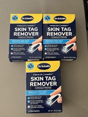 Dr. Scholl’s Freeze Away Skin Tag Remover 1.86Oz New Applicator Exp2028 Lot Of 3