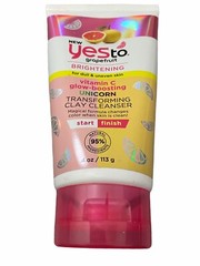 Yes To Grapefruit Brightening Vitamin-C Unicorn Transforming Clay Cleanser 4 oz