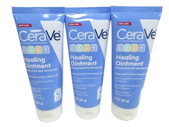 CERAVE BABY HEALING OINTMENT PETROLATUM SKIN PROTECTANT 3 OZ NWOB EXP: 2027 3PCS