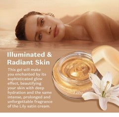 O Boticário Glow Body Illuminating Jelly Lily 250g, 8.8 oz