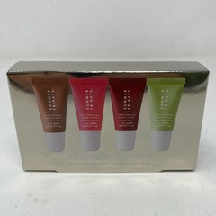 Summer Fridays Lip Butter Balm Minis 4pc 0.16oz Vanilla Beige/Guava/Cherry/Mint