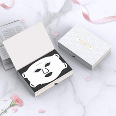 MEGELIN 7 Colors Led Light Therapy Facial Mask, Face Mask White