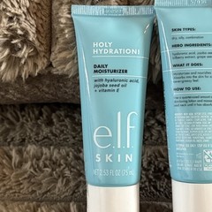 (2) e.l.f. SKINdaily Hydration Moisturizer, Ultra-Hydrating Formula, vitamin E