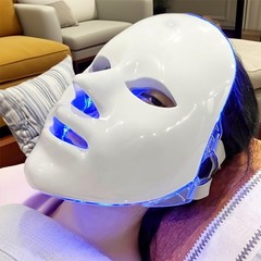 7-Color LED Facial Mask Machine USB Portable Skin Care Beauty Device Gift
