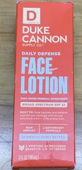 Duke Cannon Daily Defense SPF 32 Face Lotion Lightweight 3oz – EXP 10/26