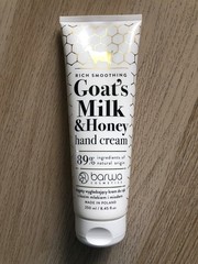 Barwa Goat&rsquo;s Milk & Honey Rich Smoothing Hand Cream Lotion 250ml- 8.25oz Poland