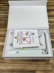 Pure Daily Care NuDerma Professional Ne+Ar Skin Therapy Wand w 6 Fusion OPEN BOX