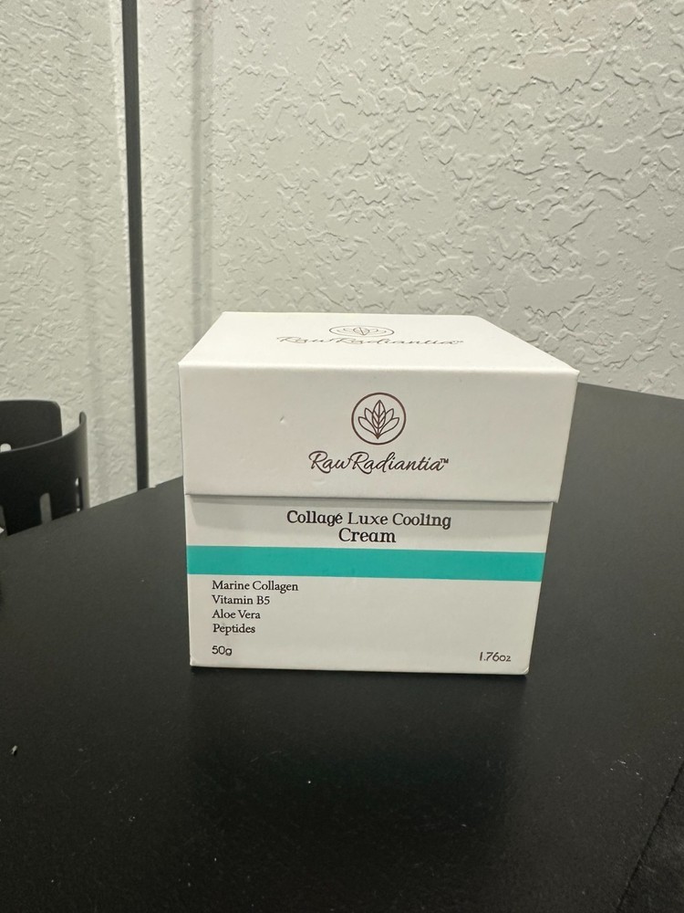Collagen Cooling Face Cream Hydrating Peptide Anti Aging Moisturizer Soothing