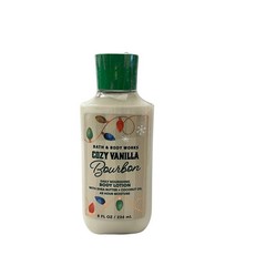 Bath & Body Works Cozy Vanilla Bourbon Body Lotion 8 fl oz 2 Pack