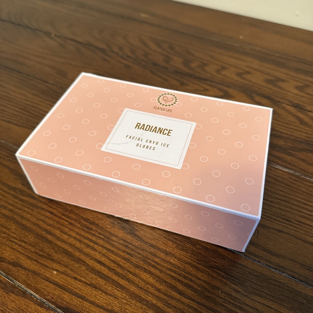 RADIANCE – Facial Cryo Ice Globes – SPA Grade by Elated Life – Stainless