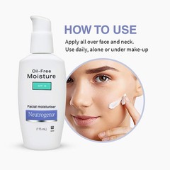 Neutrogena Oil Free Moisture SPF 15 for Oily Skin 115ml Daily Face Moisturizer