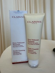 Clarins Gentle Foaming Cleanser with Shea Butter for Dry and Sensitive 125ml