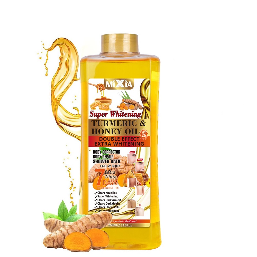 Turmeric Oil Dark Spot Corrector Serum Face Body Vitamin E Brightening Glowing··