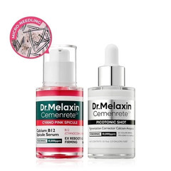 Dr.Melaxin Cemenrete Cyano Pink Spicule Serum with Calcium skin care Two set US