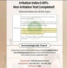 Julioly Green Fig Priming Filter Serum Textured Smooth & Brighten Skin l