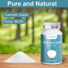 Salicylic Acid Powder (4.58 oz/130 g), Ultra Pure Cosmetic Grade Original…