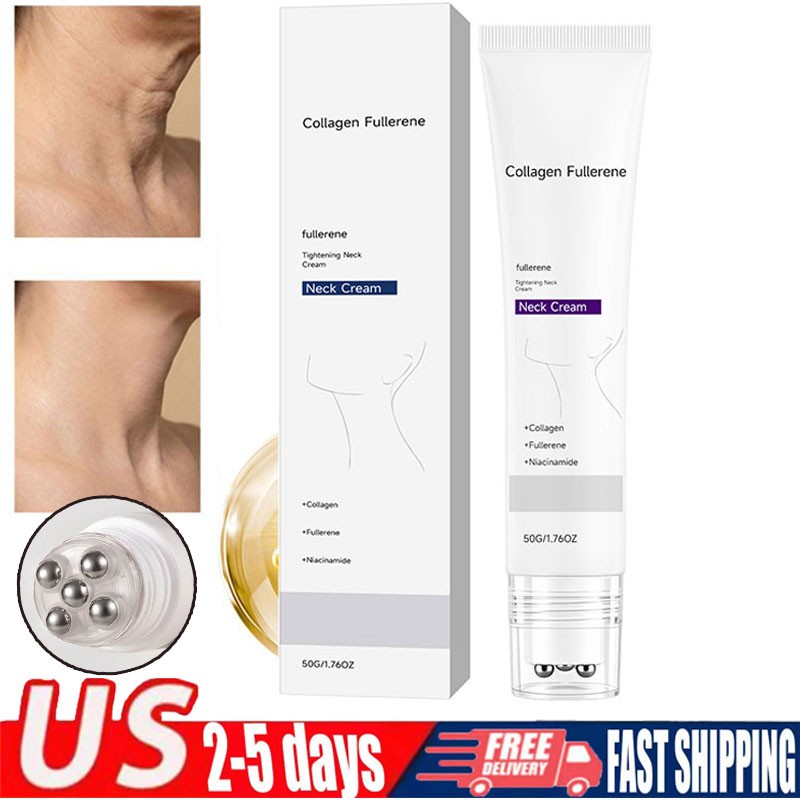 Magic Collagen Fullerene Neck Cream – Neck Skincare with Collagen Peptides 50g