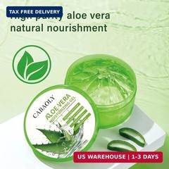 Organic Natural Pure Aloe Vera Gel Face, Non-Sticky Aloe Vera Gel That N