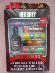 Hershey Scented Lip Gloss Balm Candy Reese&rsquo;s Twizzler Bubble Yum Sealed Gift NIB