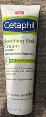 Cetaphil Soothing Gel Cream With Aloe Allantoin Skin Protectant 8oz – 2 Pack