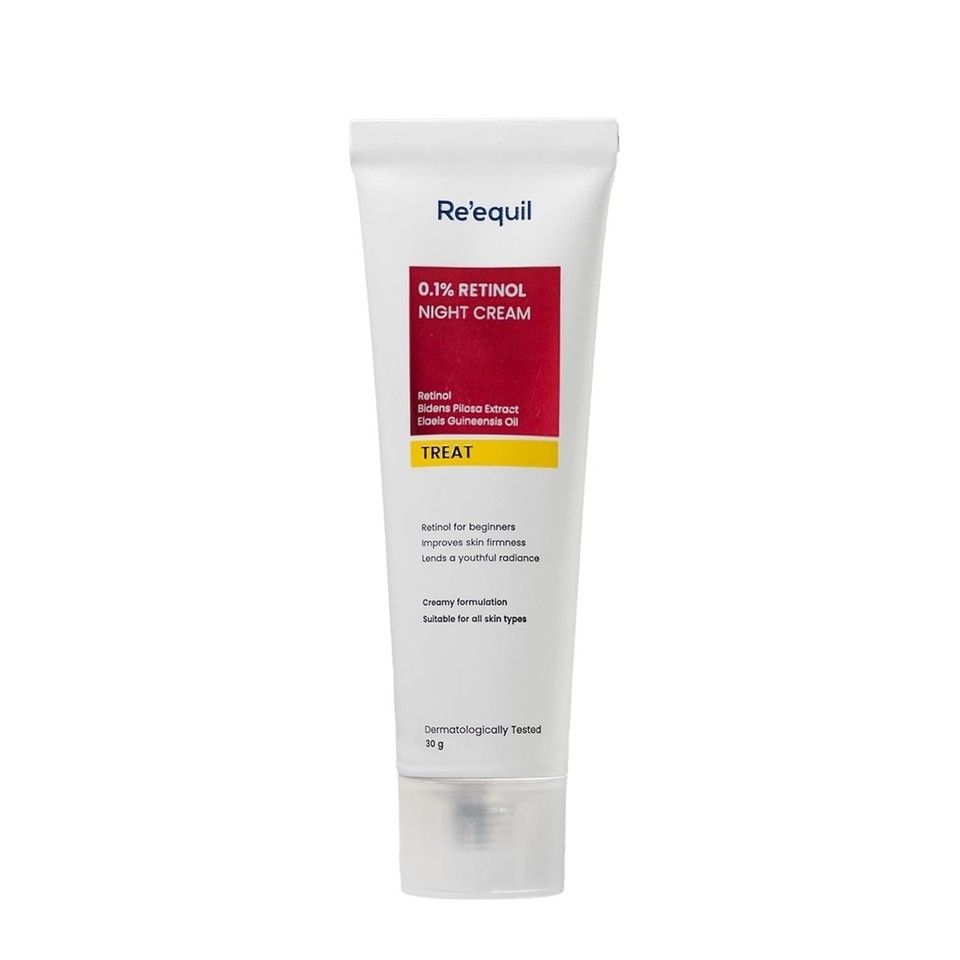 RE&rsquo; EQUIL 0.1% Retinol Night Cream Anti-Aging Firming Wrinkle Repair 30g