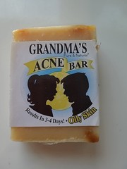 Grandma&rsquo;s Pure & Natural Oily Skin Acne Bar, 4 oz Lot of 2 READ