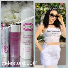 3pcs FC75 PARIS Whitening Body Lotion, Clarifying Glycerin & Face Cream👌👌