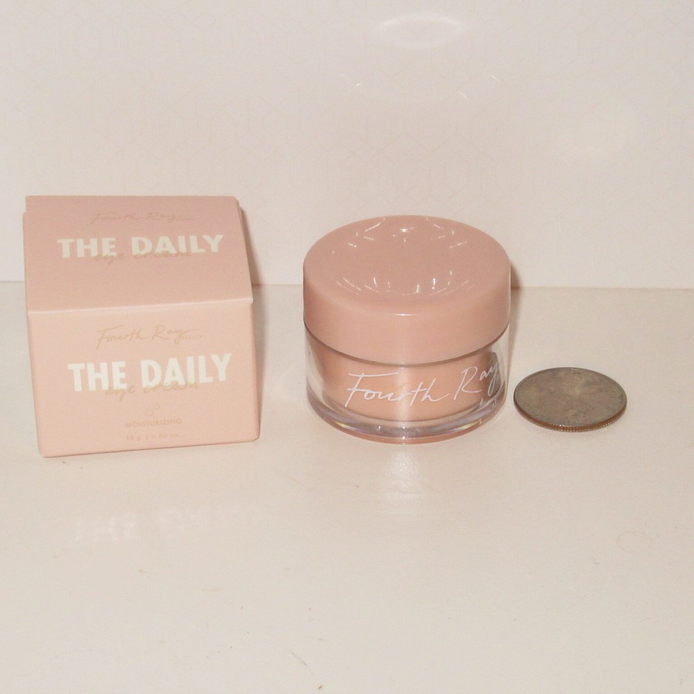 Fourth Ray Beauty The Daily Eye Cream Squalane & Shea Butter TRAVEL SZ 0.5oz 15g