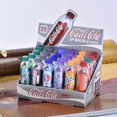 Soda Drink Flavoured Lip Balm Set – 24 Pieces