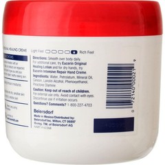 Eucerin Original Healing Creme Jar, Unscented, 16 oz