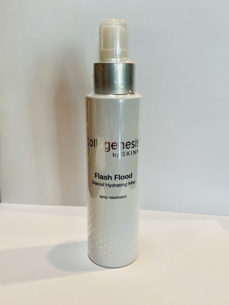 NEW SEALED COLLAGENESIS BY SKINN FLASH FLOOD GLACIAL HYDRATING MIST SPRAY 4 OZ