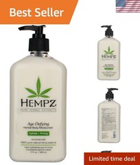 Body Moisturizer Age Defying 17 Ounce Pump 500ml Pack of 3