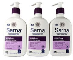 Sarna SENSITIVE Anti-Itch Lotion 7.5oz ( 3 pack ) ^