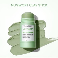SKINTIFIC Mugwort Anti Acne Clay Mask Stick Pores Redness (40g) FREE SHIPPING !