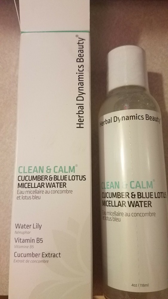 Herbal Dynamics Beauty – Cucumber & Blue Lotus Micellar Water Cleanser NO SEAL