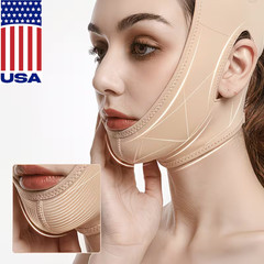 V-Face Skin-Friendly Firming Lifting Mask Belt Anti-Wrinkle Face Slimming Strap