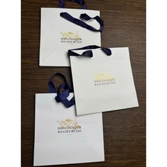 Biologique Recherche Set of 3 Shopping Bags 9×9&Prime;