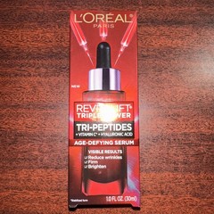 L&rsquo;oreal~Revitalift Triple Power Age-Defying Serum ~ 1 oz ~ Tri-Peptides