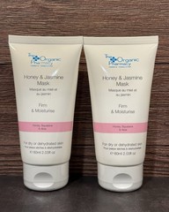The Organic Pharmacy Honey & Jasmine Face Mask 2.03oz/60ml Bundle Of 2