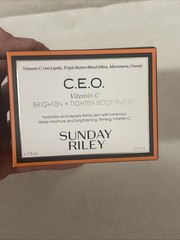 Sunday Riley 6.7 oz C.E.O. Vitamin C Brighten + Tighten Body Butter NEW SEALED