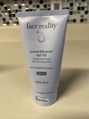 Face Reality Power Mineral SPF 50 Sunscreen 2oz New Calm Shield
