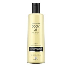Neutrogena Body Oil Moisturizing Light Sesame Fragrance Free Soft Skin 8.5 oz