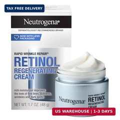 Neutrogena Rapid Wrinkle Repair Retinol Face Moisturizer, Daily Anti-Aging Face