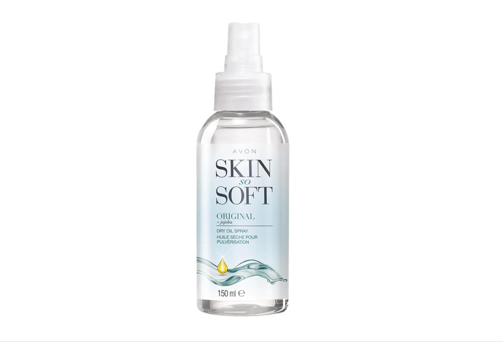 Avon Skin So Soft Original Dry Oil Spray –Moisturizing with Jojoba & Vitamin E
