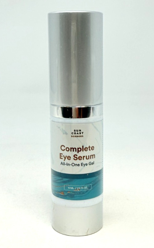 Sun Coast Sciences Complete Eye Serum .5 oz / 15 ml Eye Gel **NEW** Exp: 5/2027