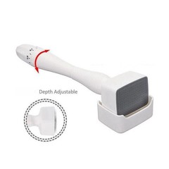 Adjustable Derma Stamp Microneedling Roller Titanium Needle Skin Care Tool