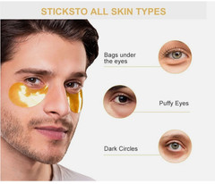 Zahza Today 24K Gold Revitalizing Eye Mask (10 Pairs) Dermatologically Tested