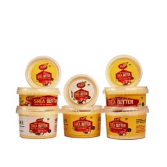 100% Ghana Unrefined Raw African Natural Shea Butter (Shifaa)Golden Smooth 250g