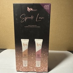 LYS Beauty Speak Love GLOSSY LIP TREATMENT OIL DUO, 2 SHADES (LOVABLE, OG), NIB